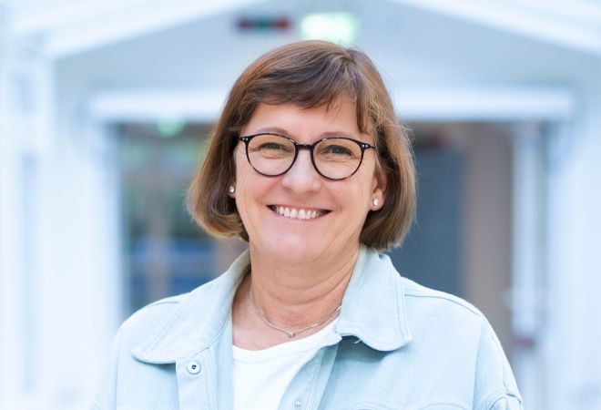 Portrait von Ute Sawatzki, Krankenhausseelsorge BETHESDA Krankenhaus Duisburg